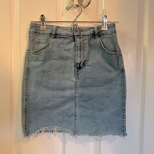 Jean skirt